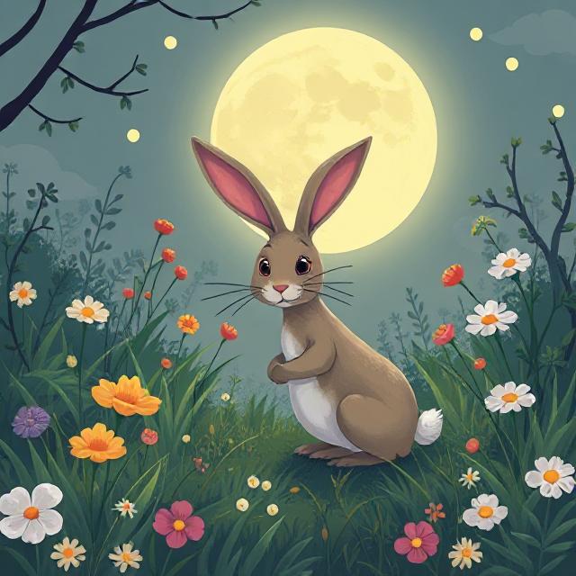 Kaninen i månehaven